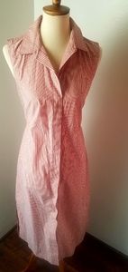 Mossimo Target Striped shirt dress w/cutout